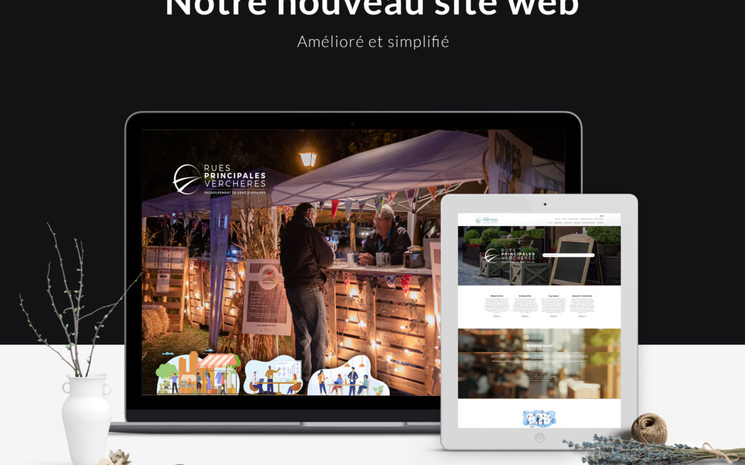 Nouveau site web de Rues principales Verchères